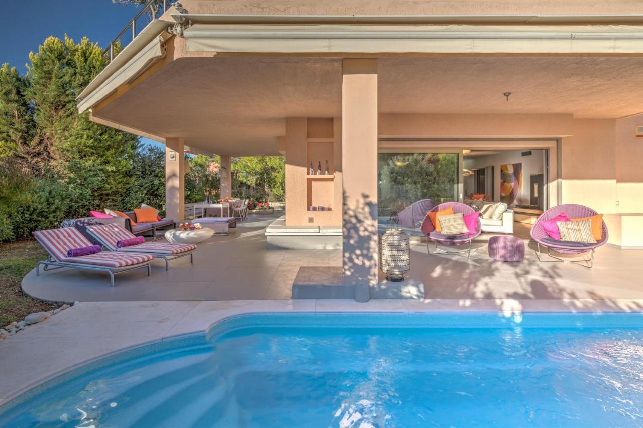 Luxurious Villa Philoxenia Lagonisi Exteriör bild