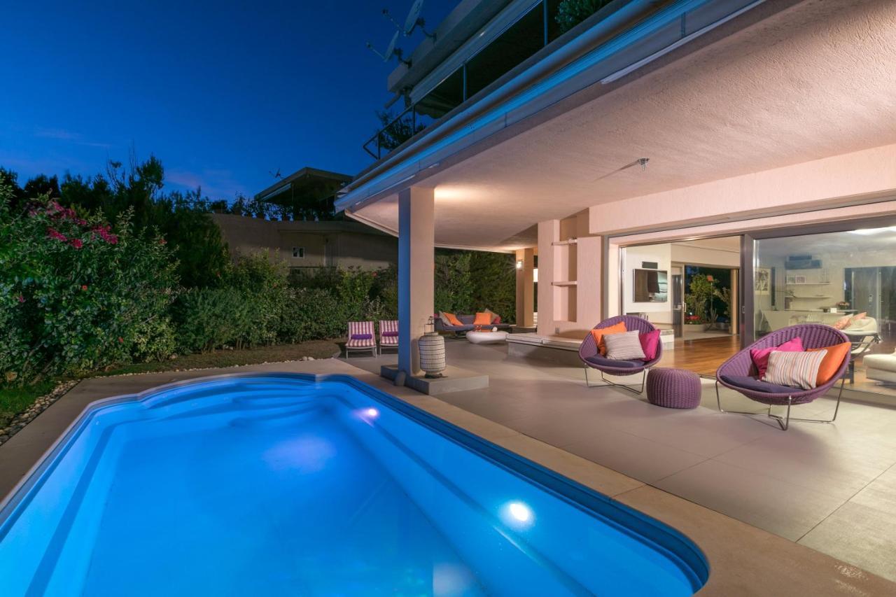 Luxurious Villa Philoxenia Lagonisi Exteriör bild
