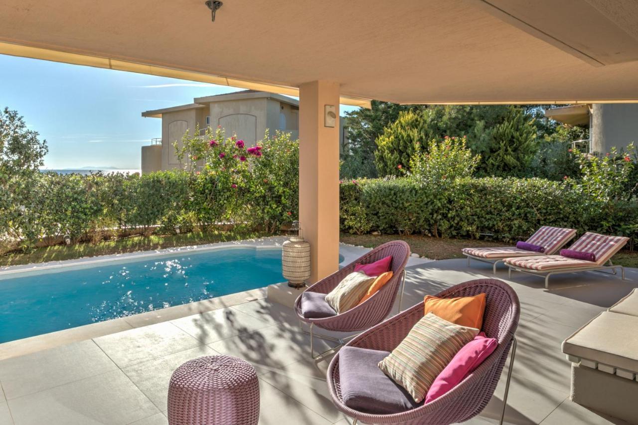 Luxurious Villa Philoxenia Lagonisi Exteriör bild